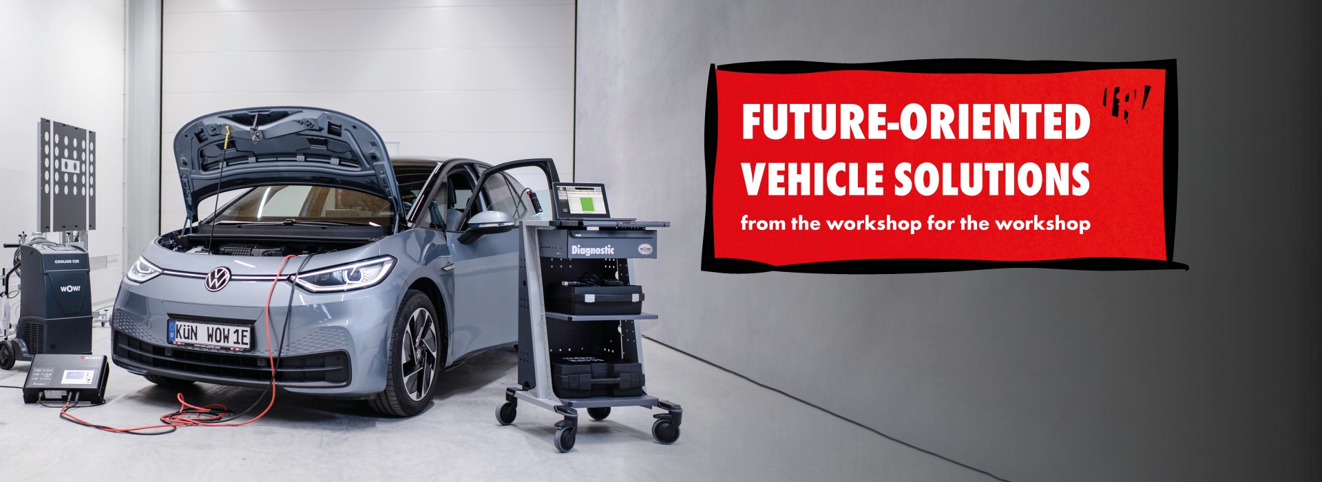 Future-oriented vehicle solutions from the worksho for the workshop