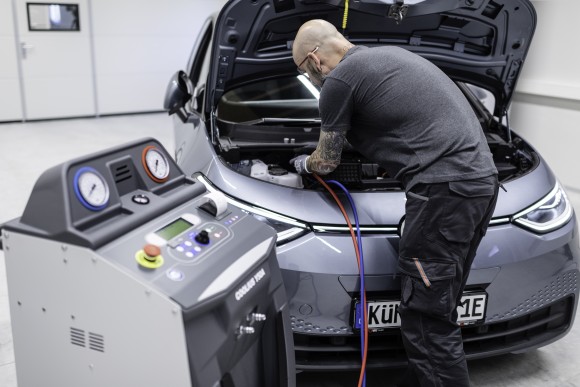 Klimaservice Anwendung