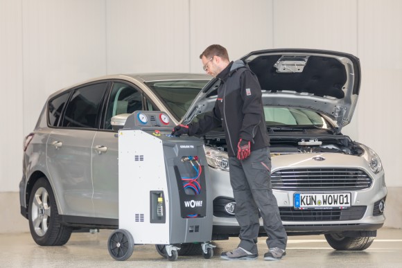 Klimaservice Anwendung