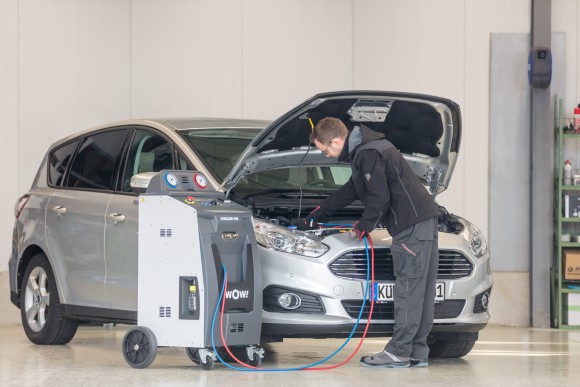 Klimaservice Anwendung