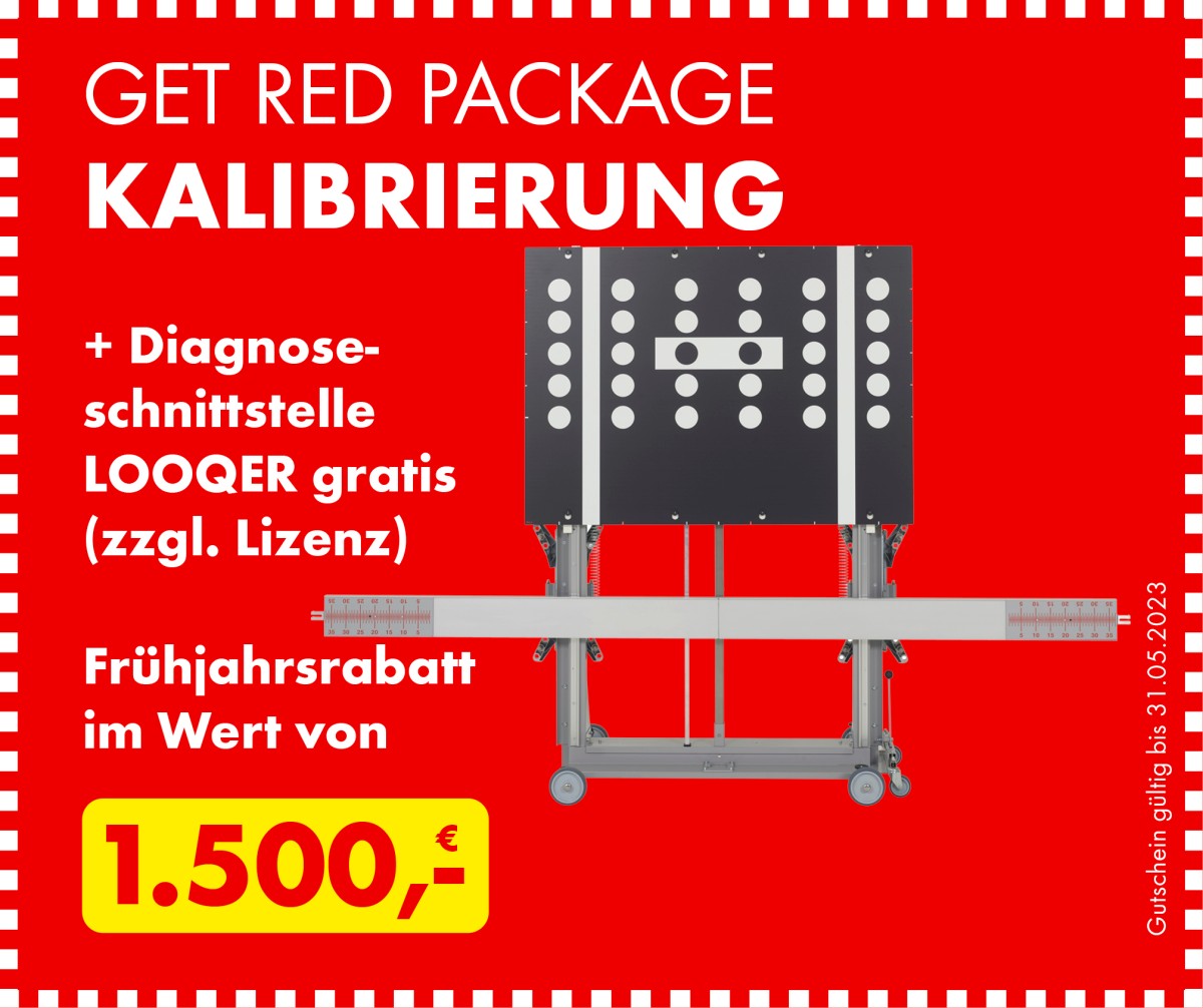 Get Red Package Kalibrierung