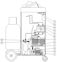 Coolius 4000HP Left side