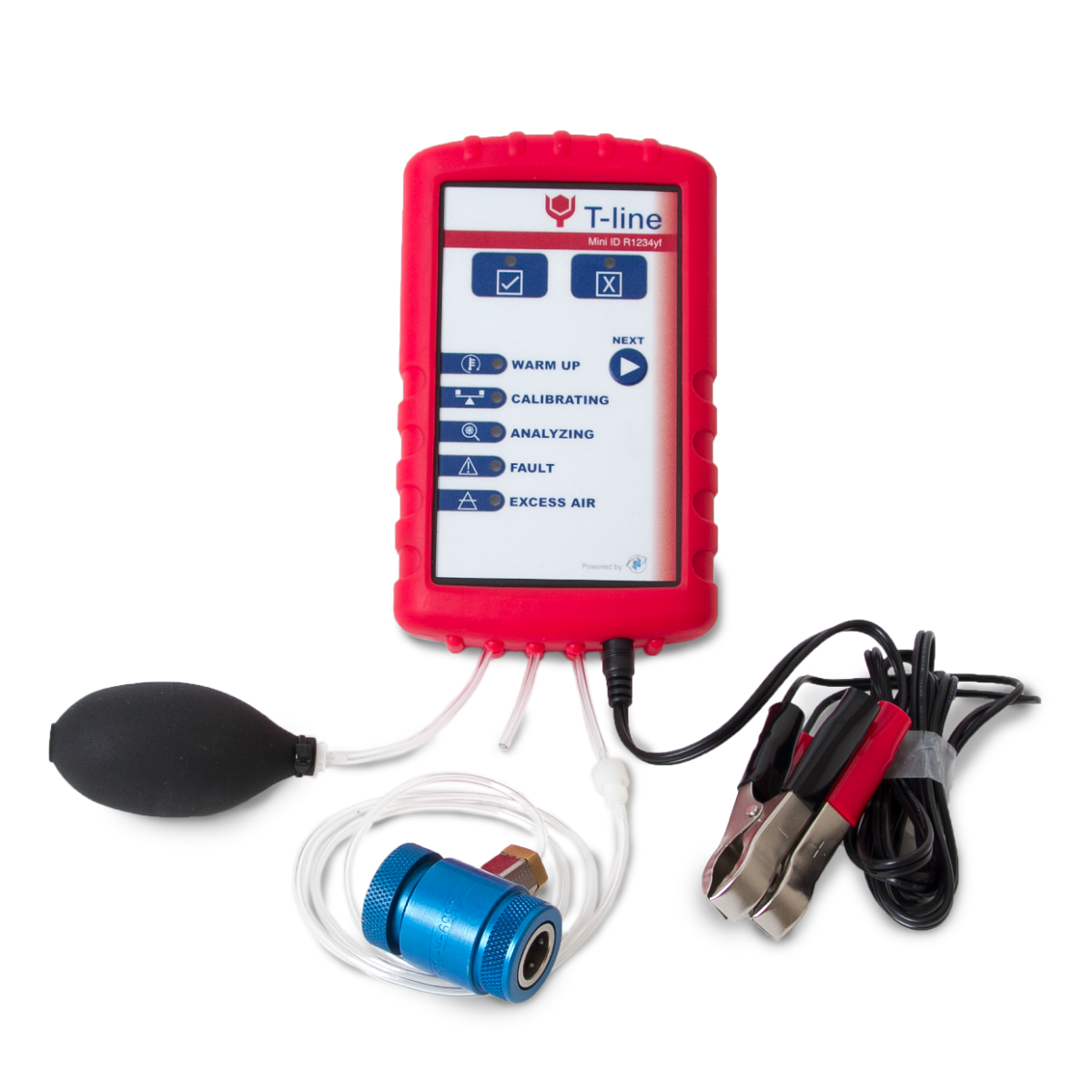 External refrigerant analyser especially for COOLIUS Y Series