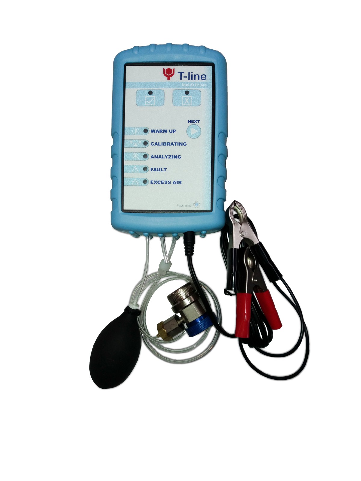 External refrigerant analyser especially for COOLIUS A Series